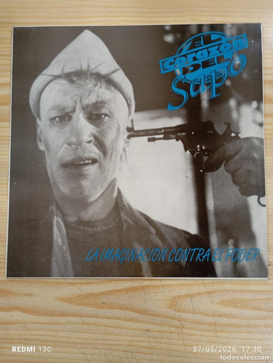 Discos de vinilo: El Coraz&oacute;n Del Sapo &lrm;&ndash; La Imaginaci&oacute;n Contra El Poder - 1&ordf; Edicion 1994 - Foto 1