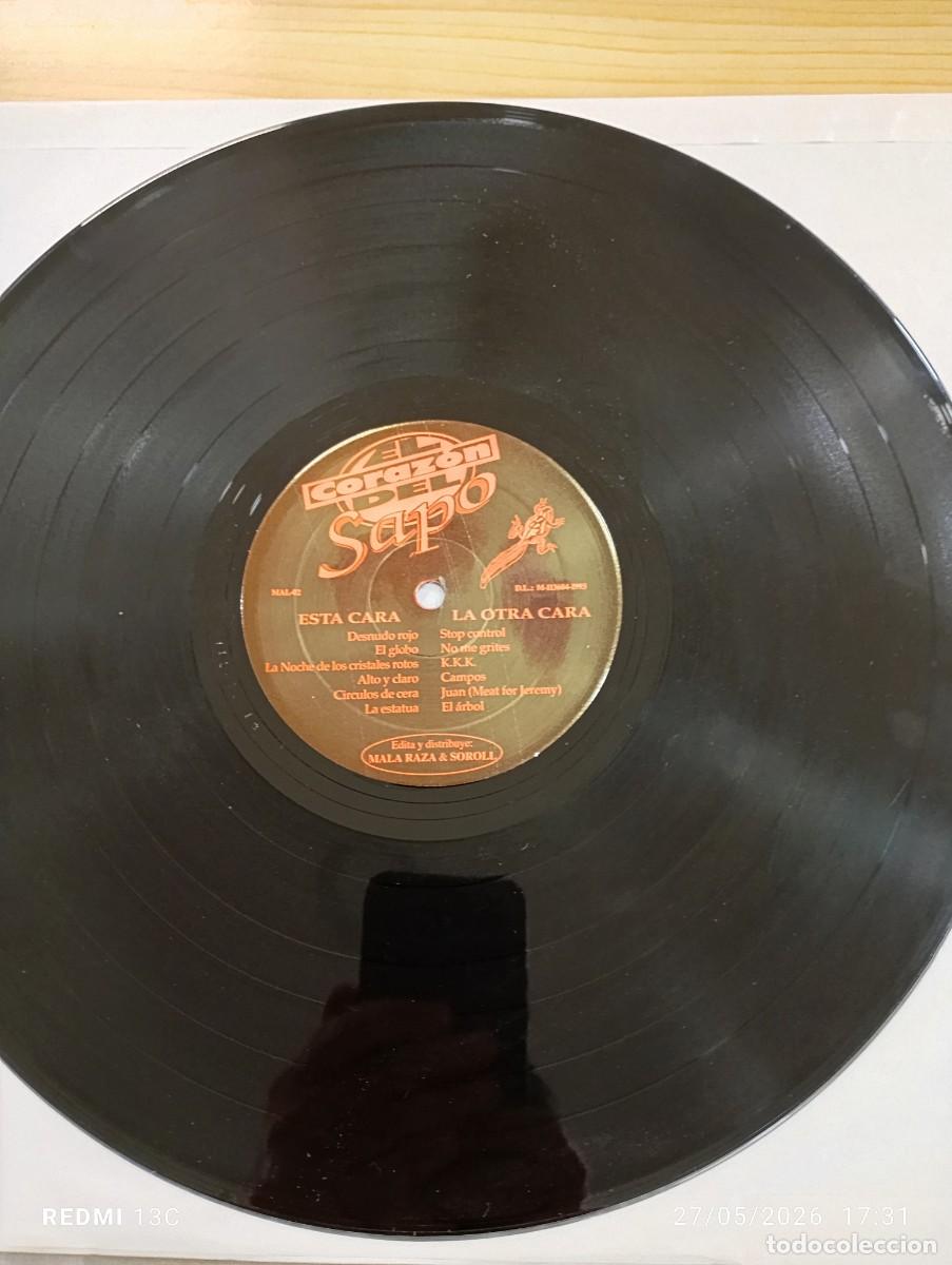 Discos de vinilo: El Coraz&oacute;n Del Sapo &lrm;&ndash; La Imaginaci&oacute;n Contra El Poder - 1&ordf; Edicion 1994 - Foto 4