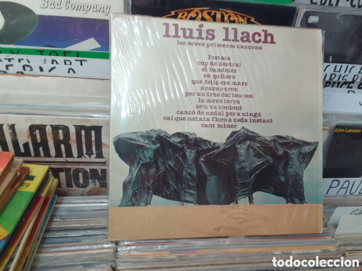 Discos de vinilo: Llu&iacute;s llach,les seves primeres cancons