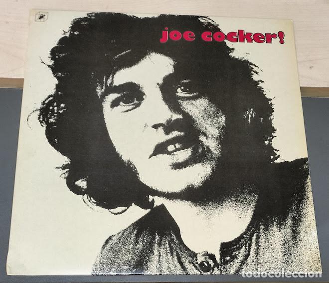 Discos de vinilo: Joe Cocker &lrm;- Joe Cocker! - LP Victoria &lrm;ref. 30.1664 (VLP-300). Ed. espa&ntilde;ola 1988.
