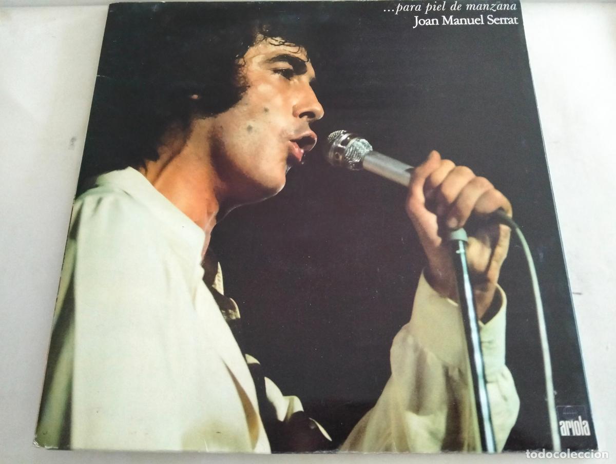Discos de vinilo: JUAN MANUEL SERRAT, DISCO LP PARA PIEL DE MANZANA , EDITADO ARIOLA, A&Ntilde;O 1975
