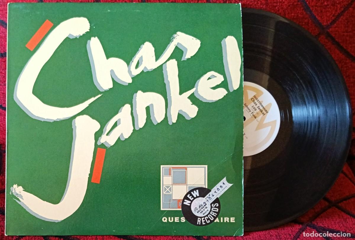 Discos de vinilo: CHAS JANKEL ** Questionnaire ** VINILO LP 1982 USA