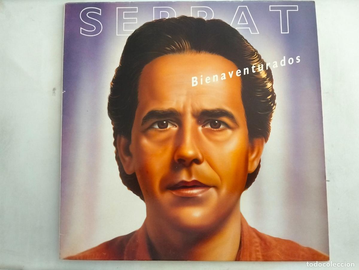 Discos de vinilo: JUAN MANUEL SERRAT, DISCO LP BIENAVENTURADOS , EDITADO ARIOLA, A&Ntilde;O 1987