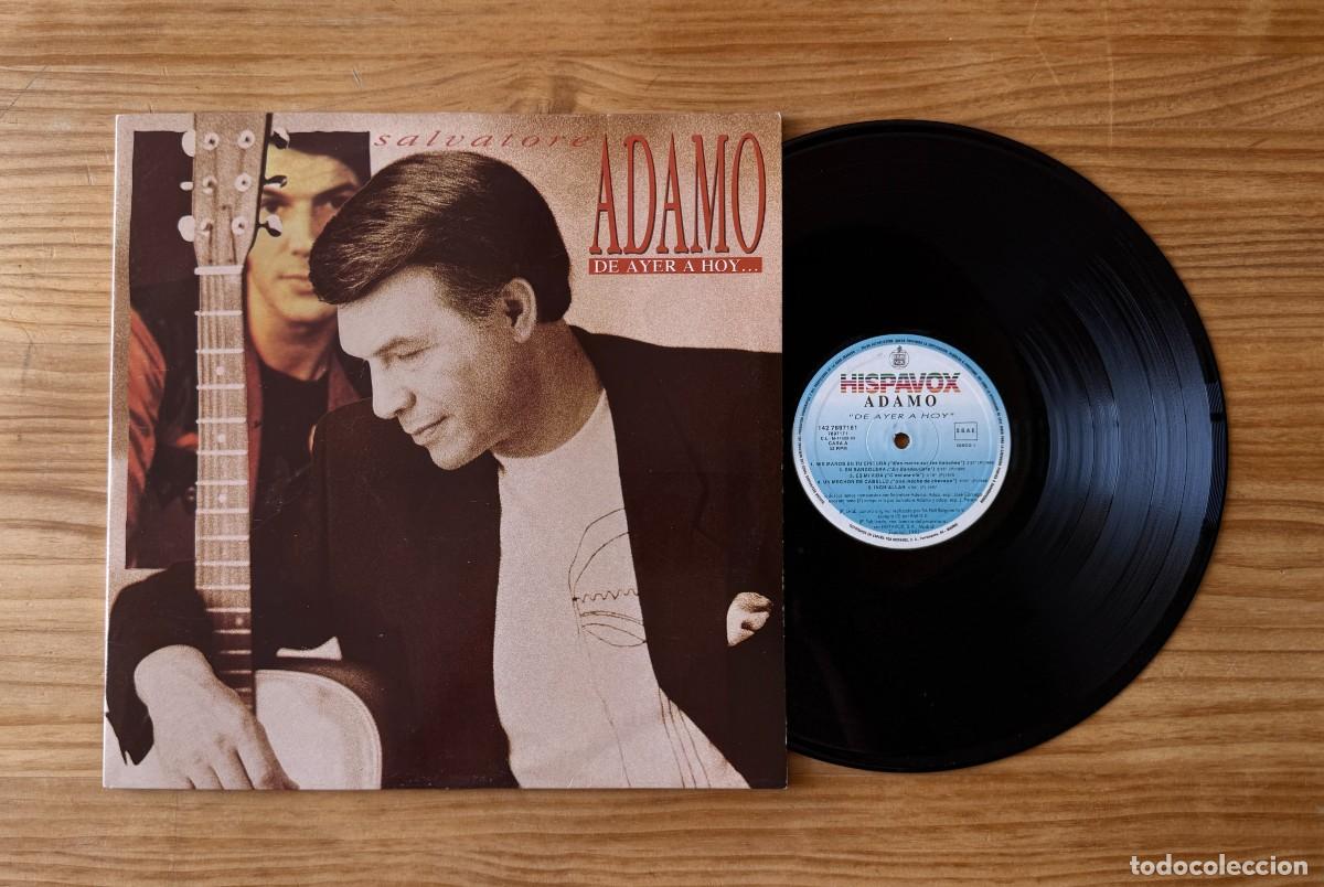 Vinyl records: Adamo &ndash; De Ayer A Hoy. Spain 1993