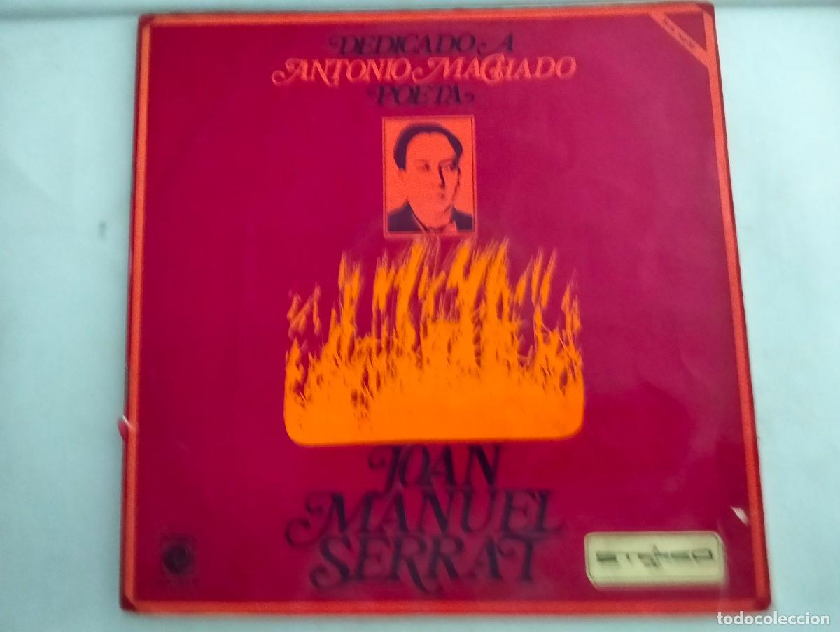 Vinyl-Schallplatten: JUAN MANUEL SERRAT, DISCO LP DEDICADO A ANTONIO MACHADO , EDITADO NOVOLA, A&Ntilde;O 1969