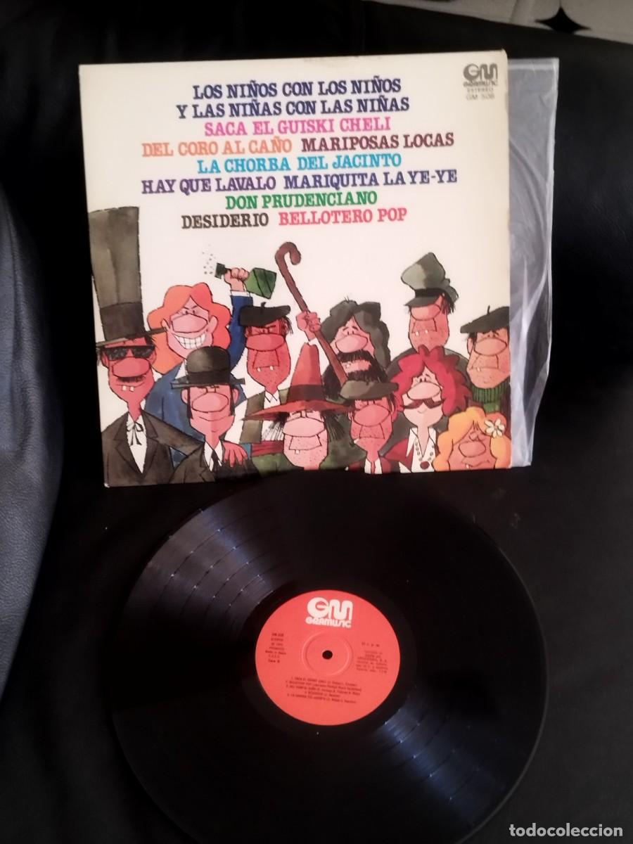 Discos de vinilo: Los Ni&ntilde;os Con Los Ni&ntilde;os Y Las Ni&ntilde;as Con Las Ni&ntilde;as. Vinilo lp compilaci&oacute;n, m&uacute;sica infantil.