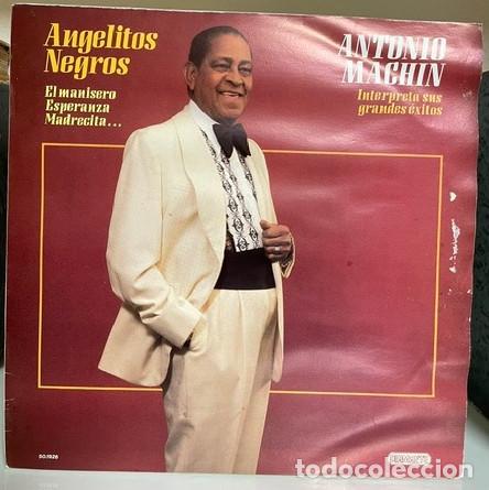 Vinyl records: LP - ANTONIO MACHIN - ANGELITOS NEGROS - DIAL DISCOS - A&Ntilde;O 1986