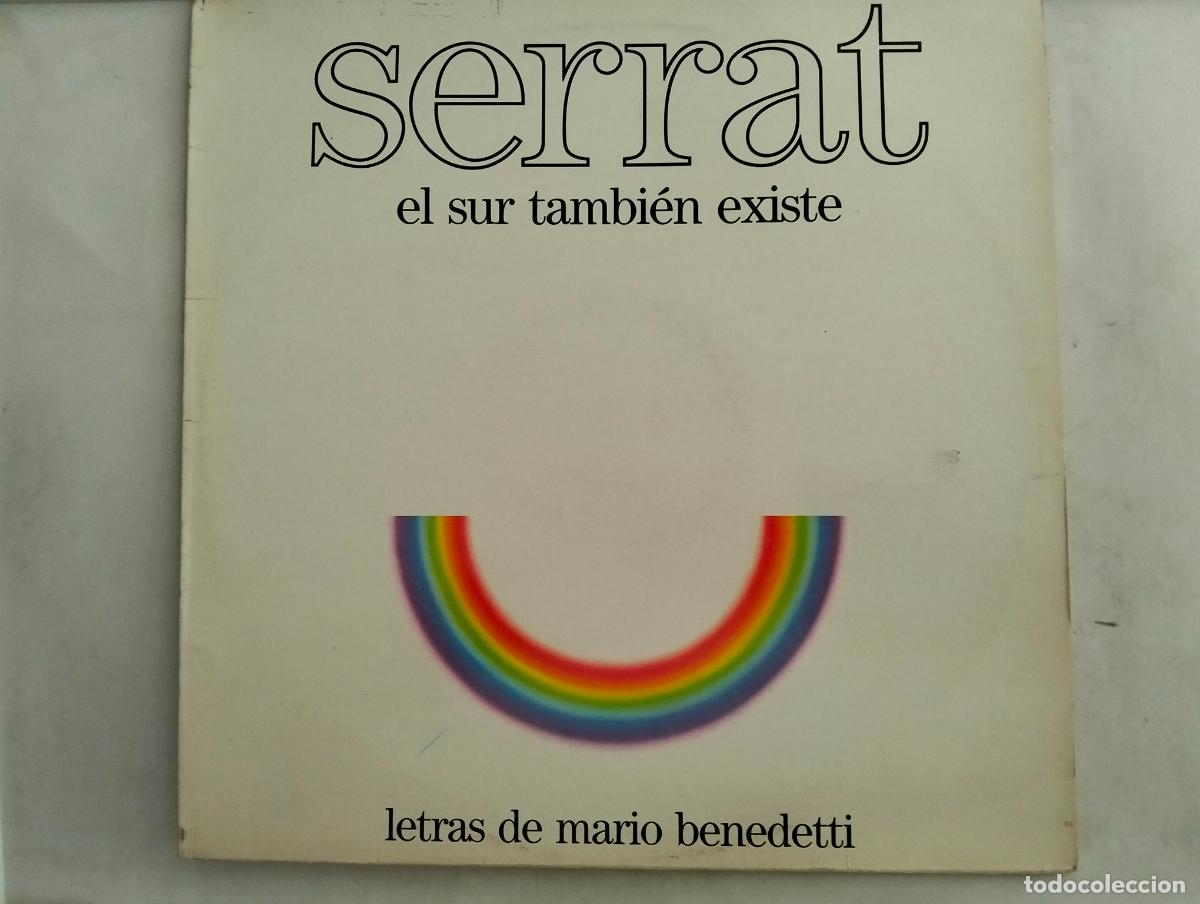 Discos de vinilo: JUAN MANUEL SERRAT, DISCO LP EL SUR TAMBIEN EXISTE , EDITADO ARIOLA, A&Ntilde;O 1985