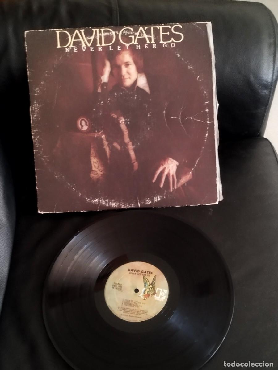 Discos de vinilo: David Gates &ndash; Never Let Her Go. Vinilo lp. - Foto 1