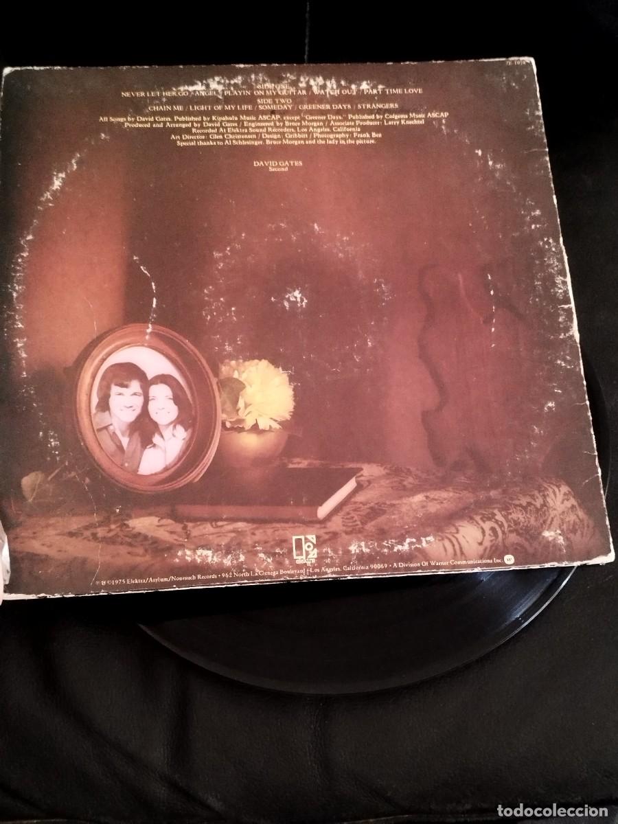Discos de vinilo: David Gates &ndash; Never Let Her Go. Vinilo lp. - Foto 3