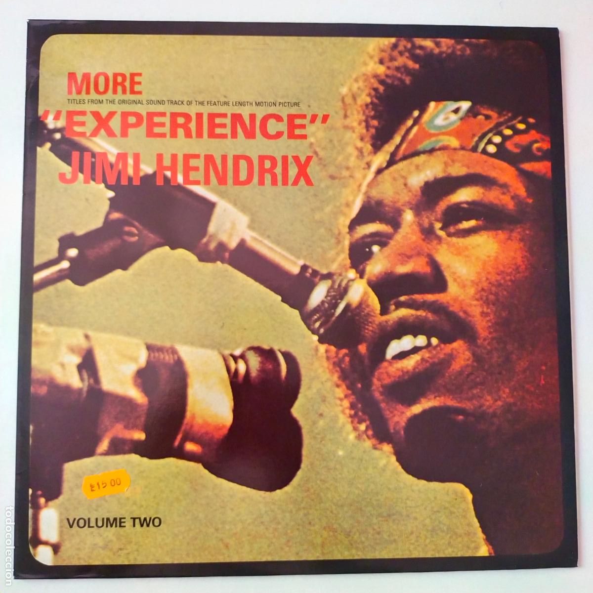 Discos de vinilo: JIMI HENDRIX- MORE EXPERIENCE- VOLUME TWO- UK LP 1979- DISCO COMO NUEVO.