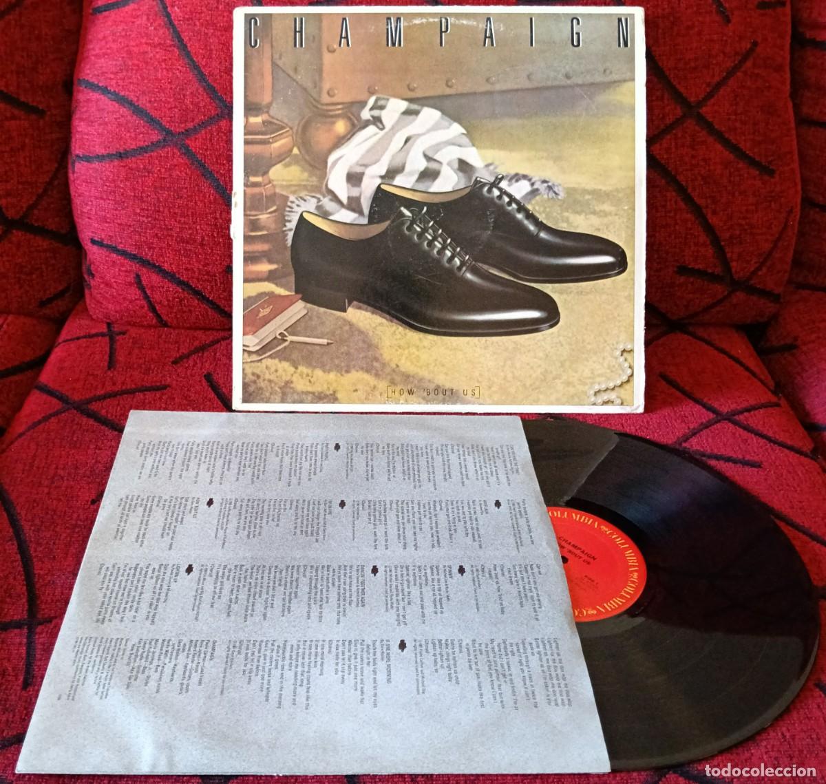 Discos de vinilo: CHAMPAIGN ** How 'Bout Us ** VINILO LP 1981 USA