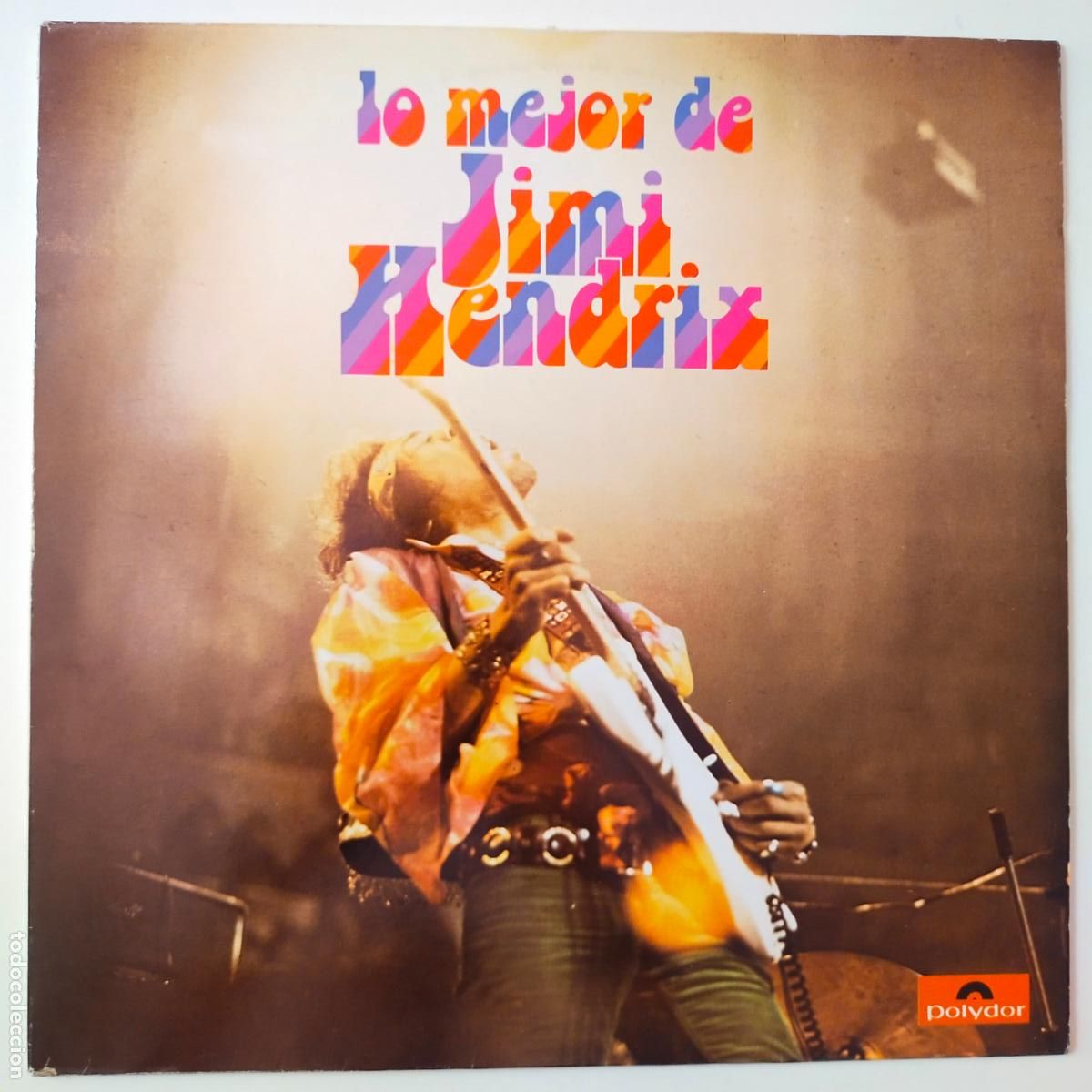 Discos de vinilo: Jimi Hendrix &ndash; Lo Mejor De Jimi Hendrix- LP ESPA&Ntilde;A 1986- DISCO COMO NUEVO.