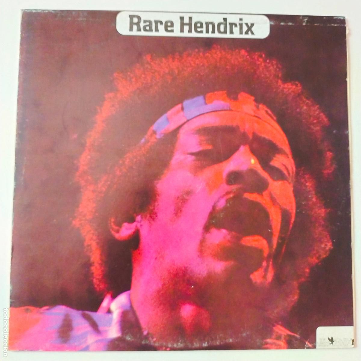 Discos de vinilo: Jimi Hendrix &ndash; Rare Hendrix- LP ESPA&Ntilde;A 1983- EXC. ESTADO.