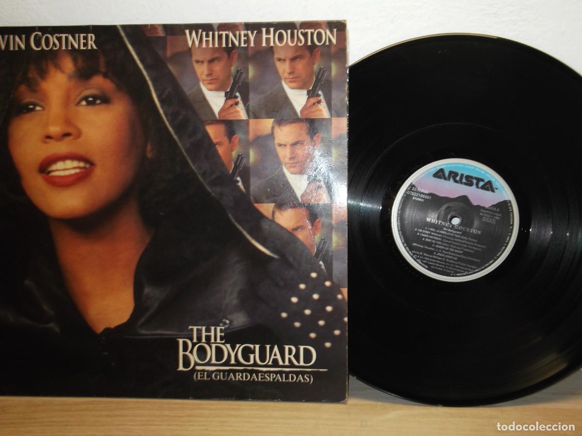 Dischi in vinile: The Bodyguard (El Guardaespaldas) con Whitney Houston LP