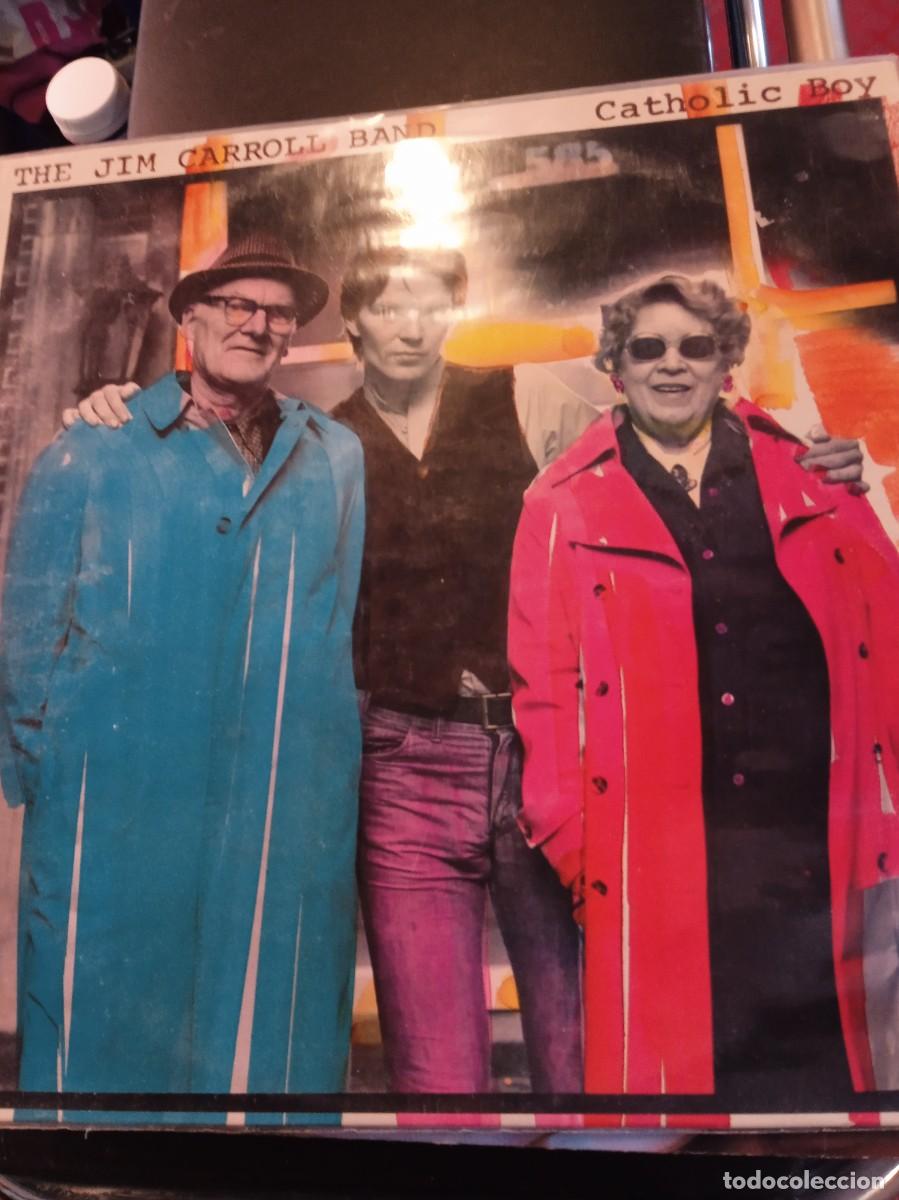 Discos de vinilo: THE JIM CARROLL BAND- CATHOLIC BOY. LP