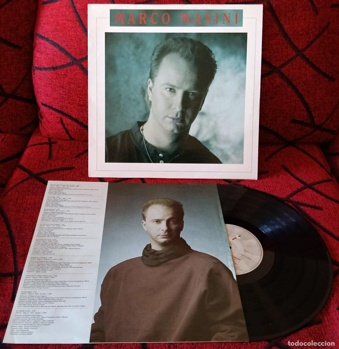 Discos de vinilo: MARCO MASINI ** Marco Masini ** VINILO LP 1992