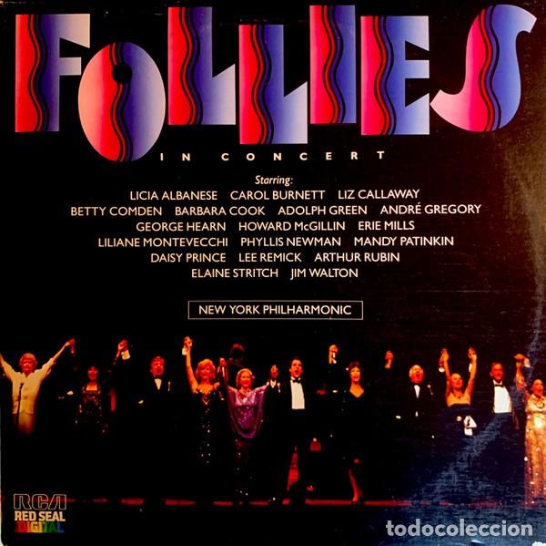 Discos de vinilo: Stephen Sondheim, New York Philharmonic &ndash; Follies In Concert- 2 x Vinilo, Album, Gatefold+Libreto