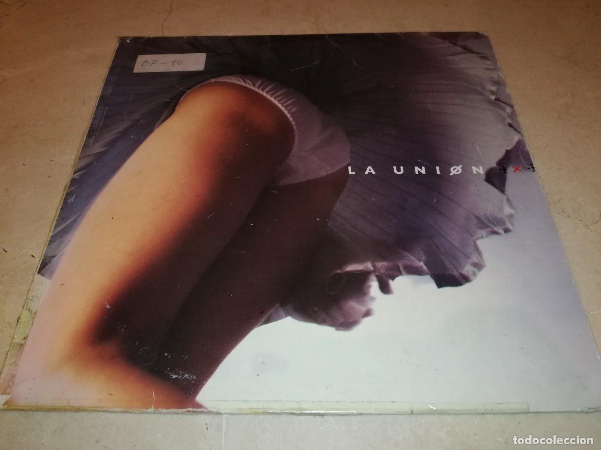 Discos de vinilo: LA UNION-4 X 4-CONTIENE ENCARTE-ORIGINAL 1987