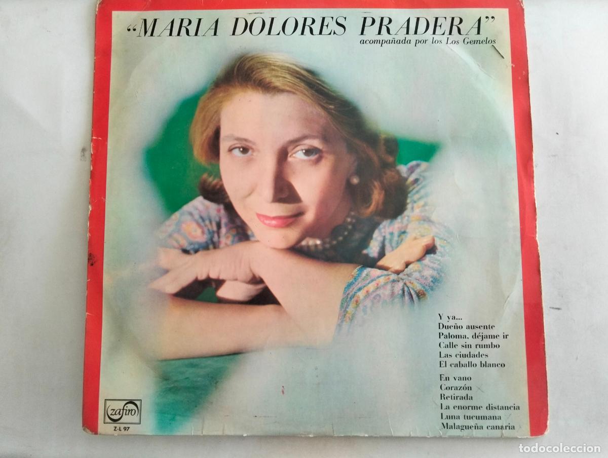 Vinyl-Schallplatten: MARIA DOLORES PRADERA, DISCO LP, EDITADO ZAFIRO, A&Ntilde;O 1967