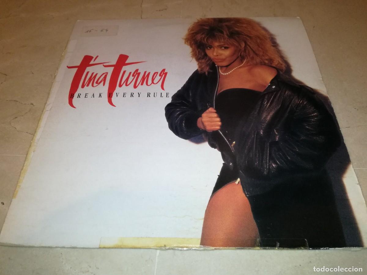 Discos de vinilo: TINA TURNER-BREAK EVERY RULE-CONTIENE ENCARTE-ORIGINAL 1986