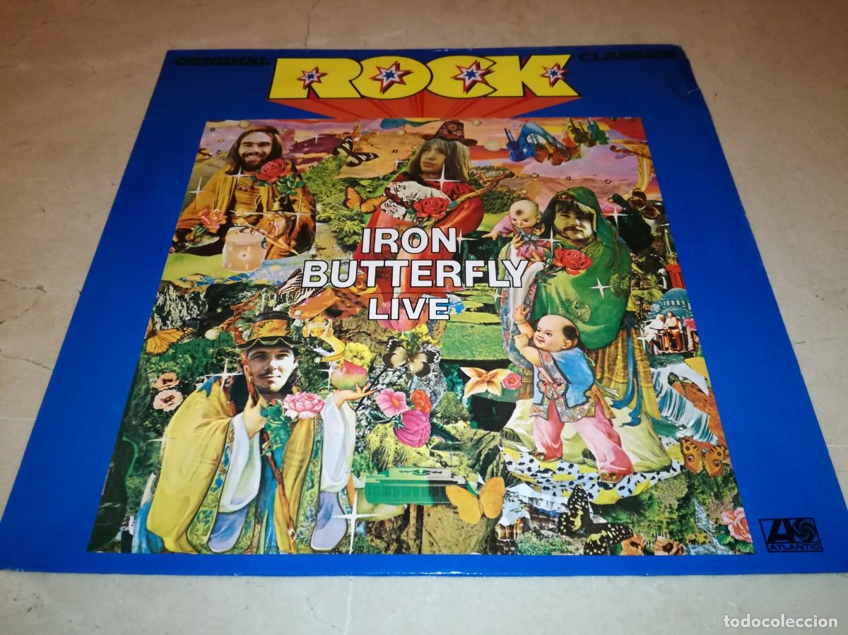 Discos de vinilo: IRON BUTTERFLY-LIVE-VINILO EN EXCELENTE ESTADO