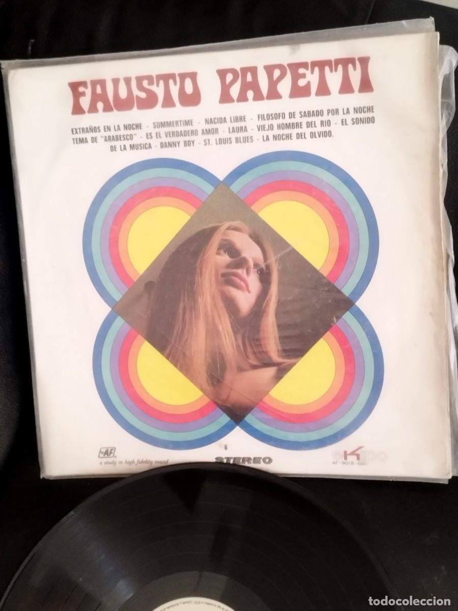 Discos de vinilo: Fausto Papeti 1970. Extra&ntilde;os en la Noche&rdquo;, &rdquo;Summertime&rdquo; y &rdquo;St. Louis Blues&rdquo;. Vinilo lp