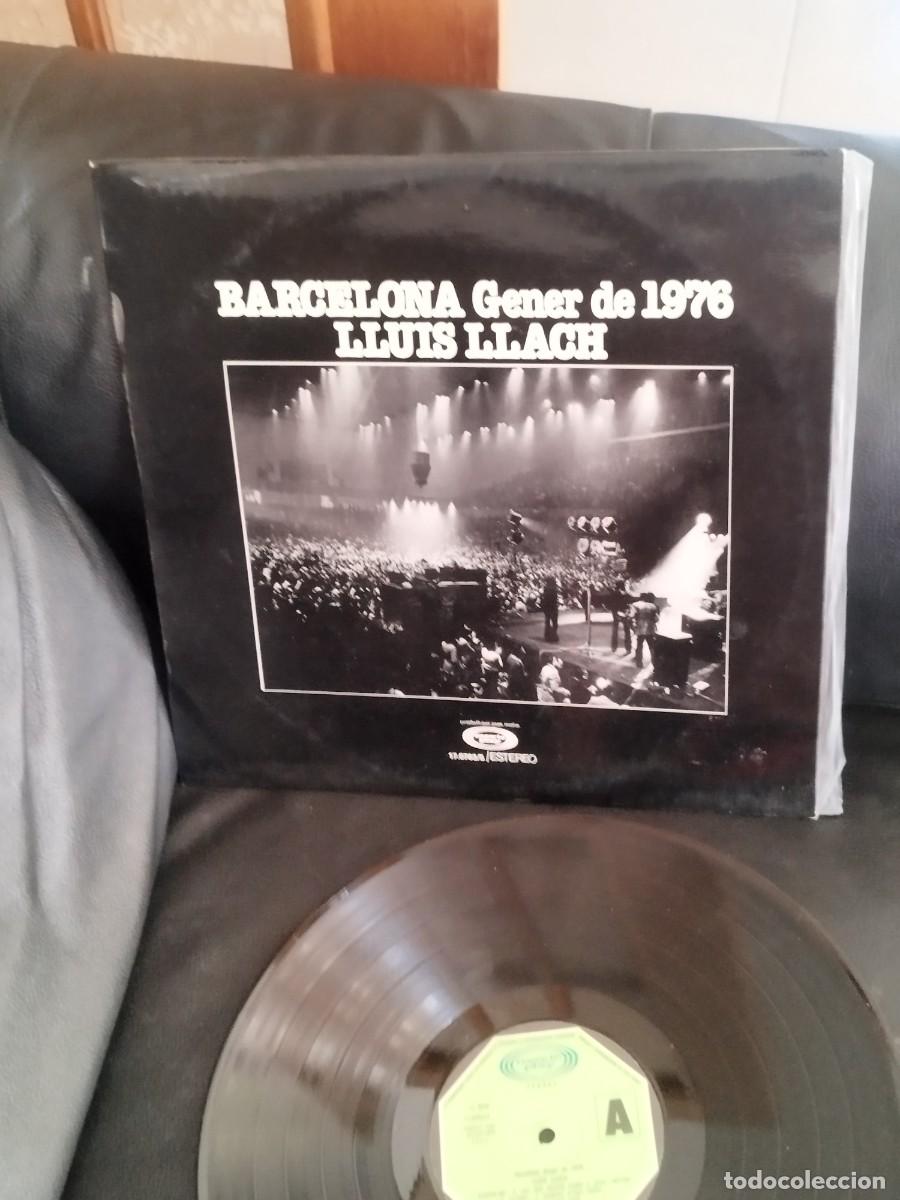Discos de vinilo: Llu&iacute;s Llach &ndash; Barcelona Gener De 1976. Vinilo lp en muy buen estado.