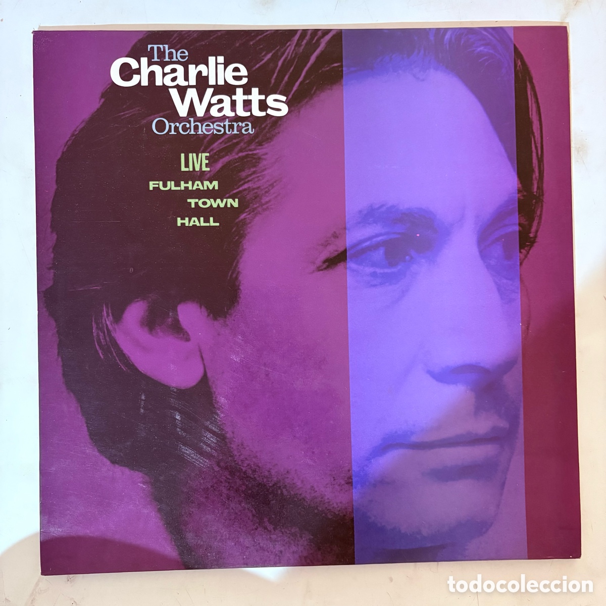 Discos de vinilo: lp The Charlie Watts Orchestra &ndash; Live At Fulham Town Hall edicion espa&ntilde;ola de 1986