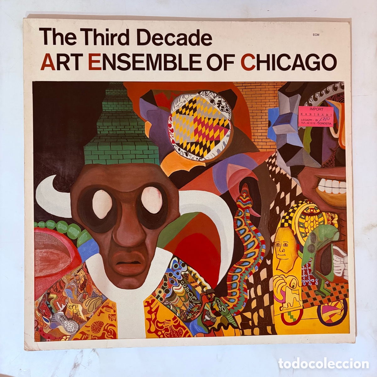 Discos de vinilo: lp Art Ensemble Of Chicago The Third Decade edicion alemana de 1985