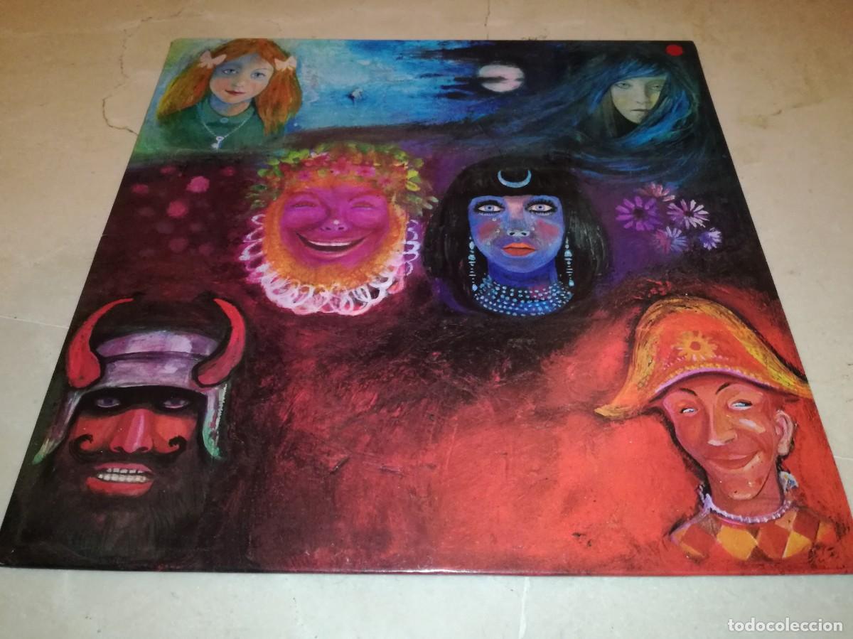 Discos de vinilo: KING CRIMSON-IN THE WAKE OF POSEIDON-SU SEGUNDO LP-GATEFOLD-EDICI&Oacute;N ESPA&Ntilde;OLA-EN MUY BUEN ESTADO
