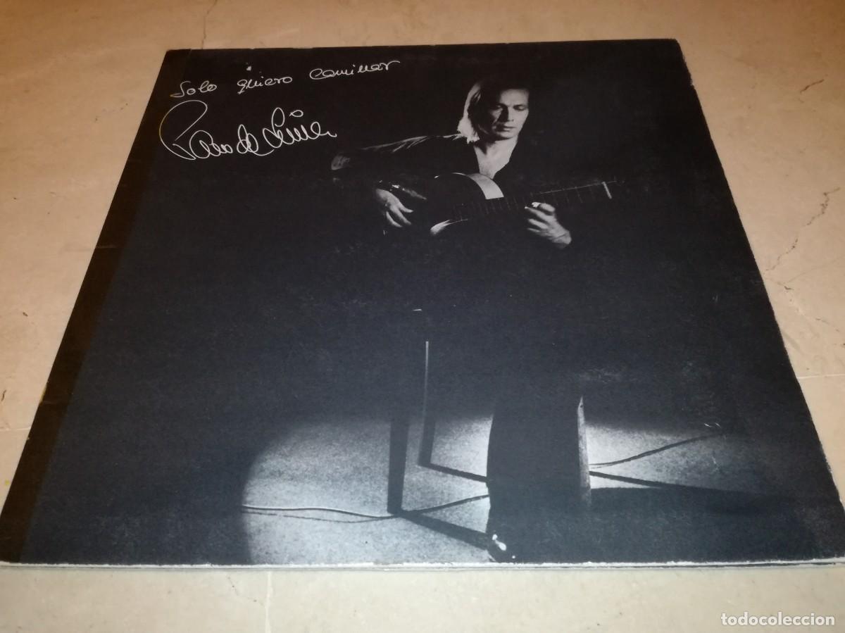 Discos de vinilo: PACO DE LUCIA-SOLO QUIERO CAMINAR-GATEFOLD-ORIGINAL 1981-PHILIPS