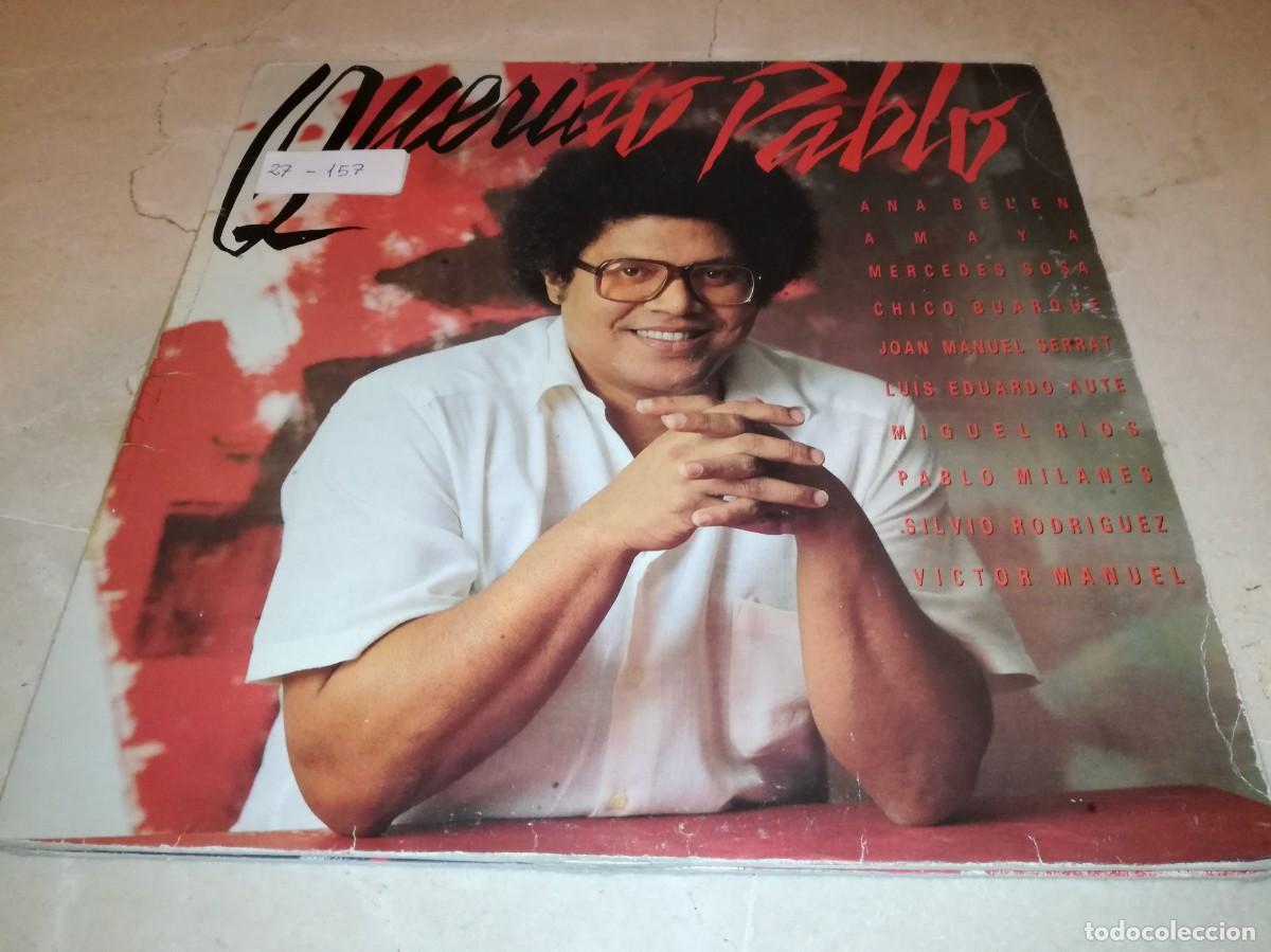 Discos de vinilo: PABLO MILANES-QUERIDO PABLO-DOBLE LP-ARIOLA 1985-CONTIENE LOS ENCARTES