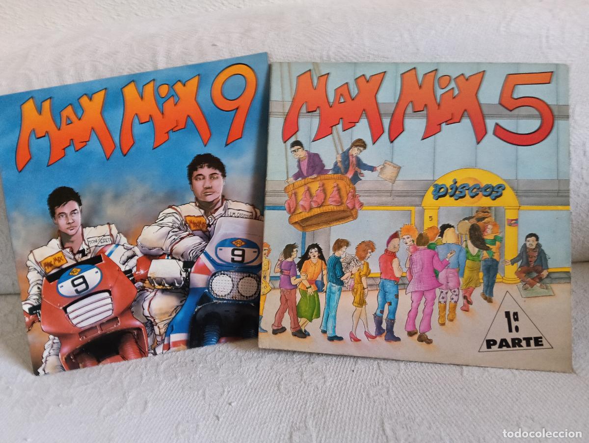 Discos de vinilo: MAX MIX 5 Y 9 Lote 2+1 Excelente estado .Ver titulos y dem&aacute;s informaci&oacute;n en fotos.Pedido m&iacute;nimo 9,0