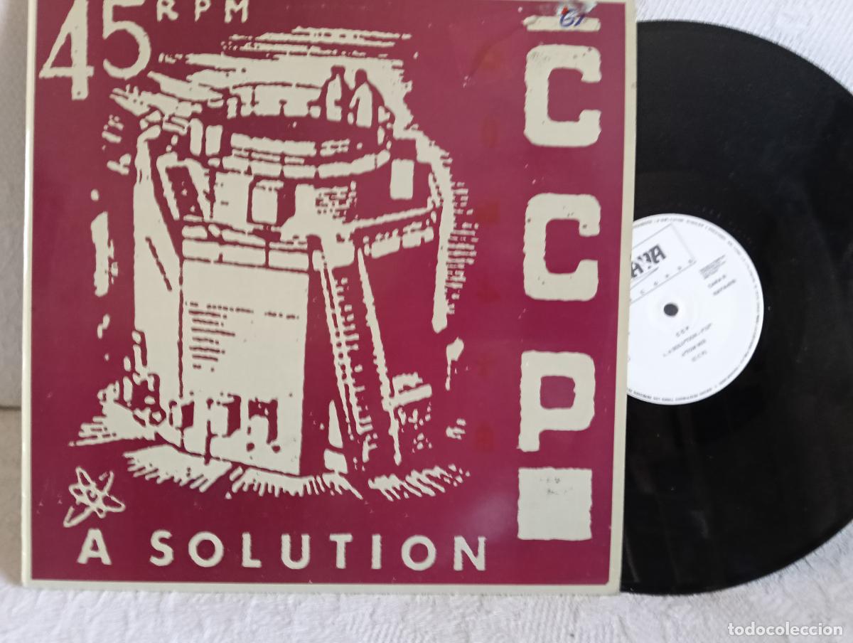 Discos de vinilo: CCP A Solution Maxi Excelente estado .Ver titulos y dem&aacute;s informaci&oacute;n en fotos.Pedido m&iacute;nimo 9,00 eu