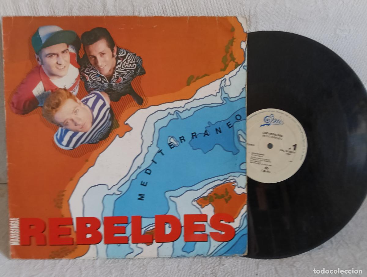 Discos de vinilo: LOS REBELDES Mediterraneo Maxi Usado .Ver titulos y dem&aacute;s informaci&oacute;n en fotos.Pedido m&iacute;nimo 9,00 eu