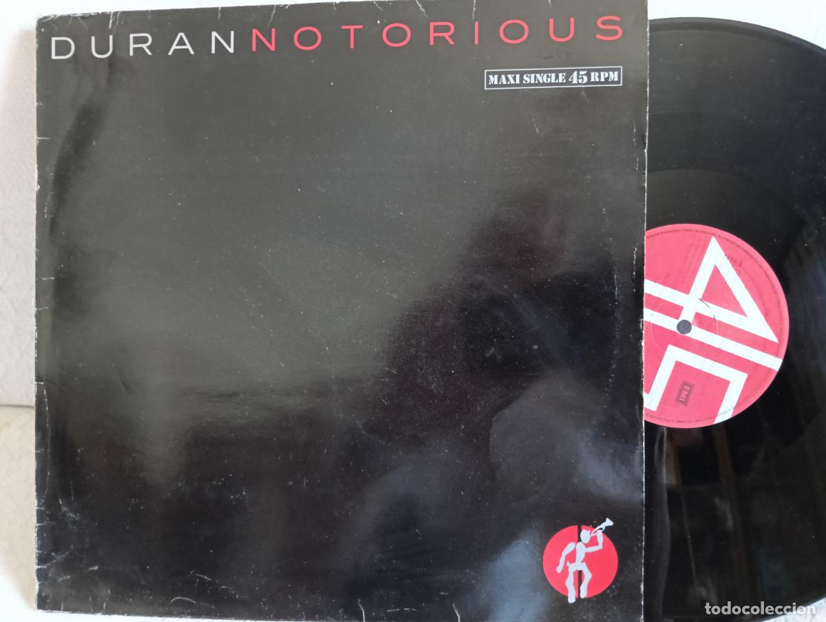 Discos de vinilo: DURAN DURAN Notorious Maxi Excelente estado .Ver titulos y dem&aacute;s informaci&oacute;n en fotos.Pedido m&iacute;nimo