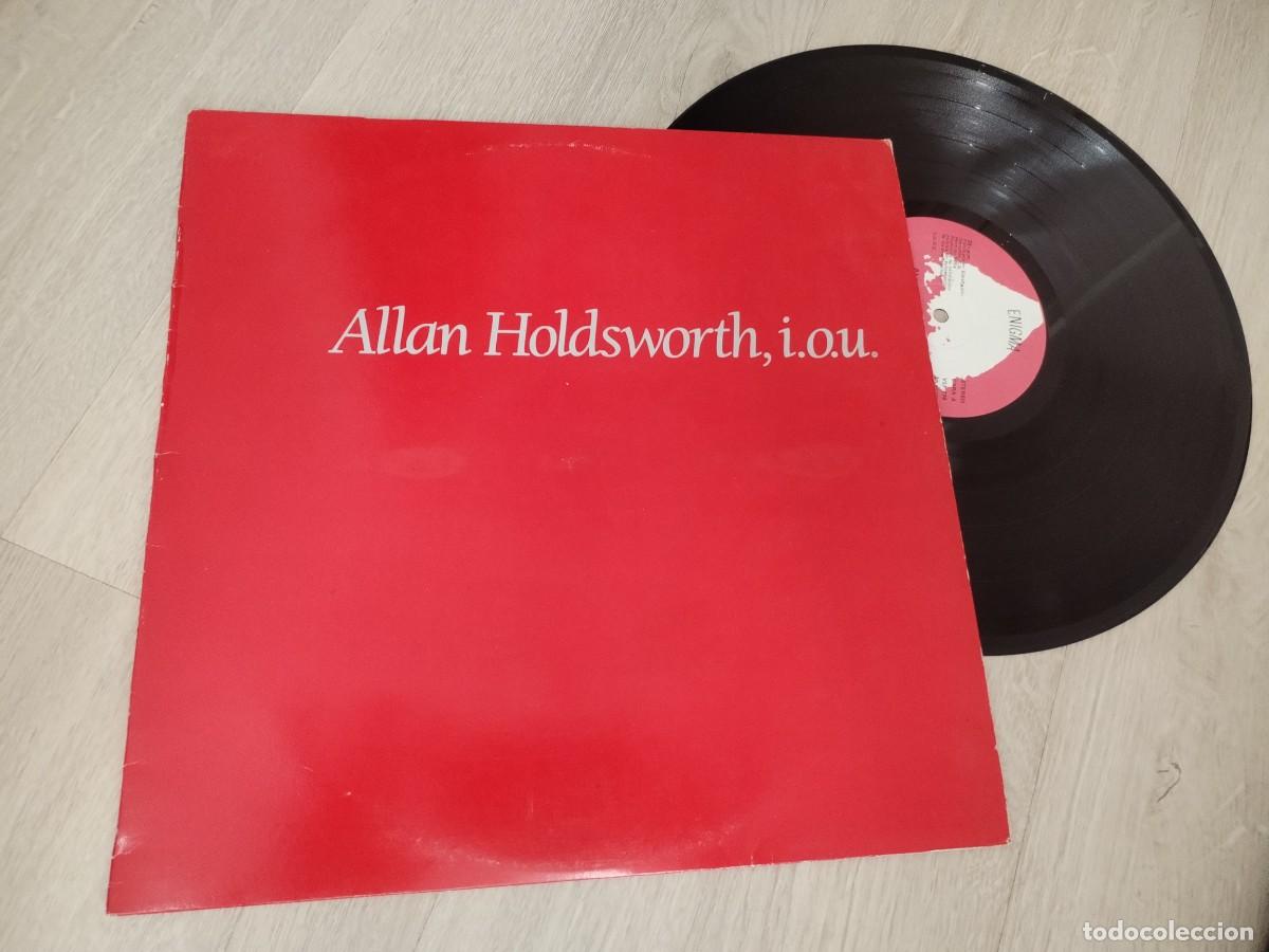 Disques de vinyle: ALLAN HOLDSWORTH, I.O.U. ..LP DE ENIGMA RECORDS - 1982 - EDICION ESPA&Ntilde;OLA . BUEN ESTADO