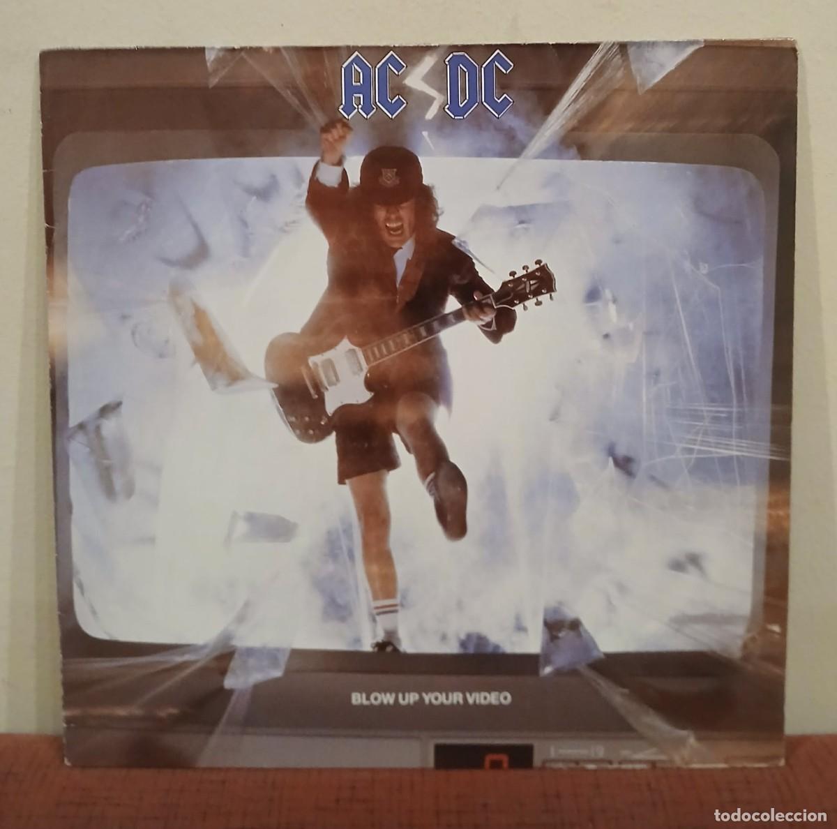 Discos de vinilo: VINILO BLOW UP YOUR VIDEO - LP DE AC/DC COMO NUEVO