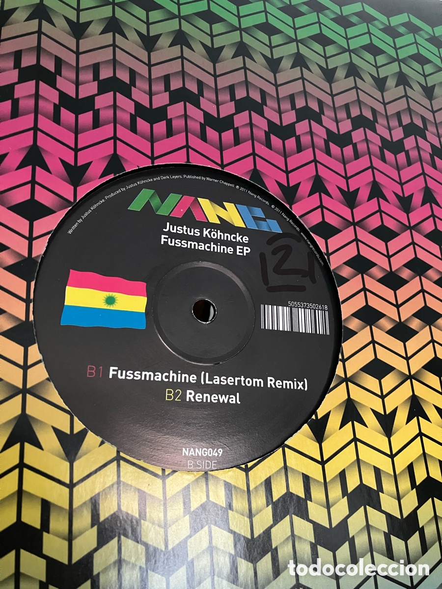 Discos de vinilo: Justus K&ouml;hncke - Fussmachine EP Vinilo - Foto 2