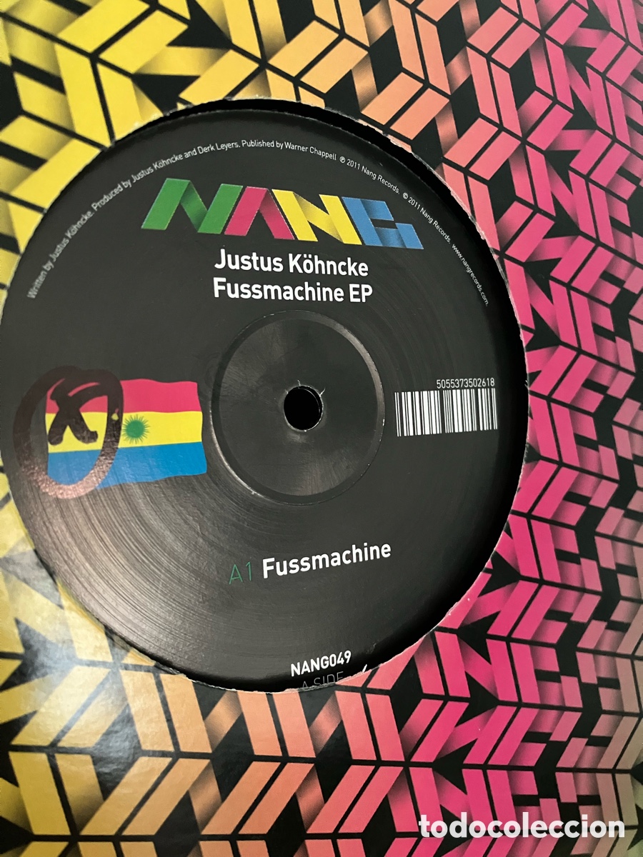 Discos de vinilo: Justus K&ouml;hncke - Fussmachine EP Vinilo - Foto 4