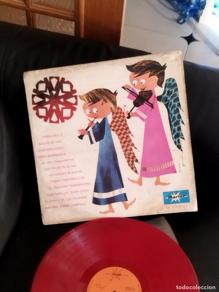 Discos de vinilo: Coro Infantil &rdquo;La Trepa&rdquo;, Orquestra De Cambra, Conjunt Nadalenc, Mar&iacute;a Del Carmen Decamp Vinilo rojo