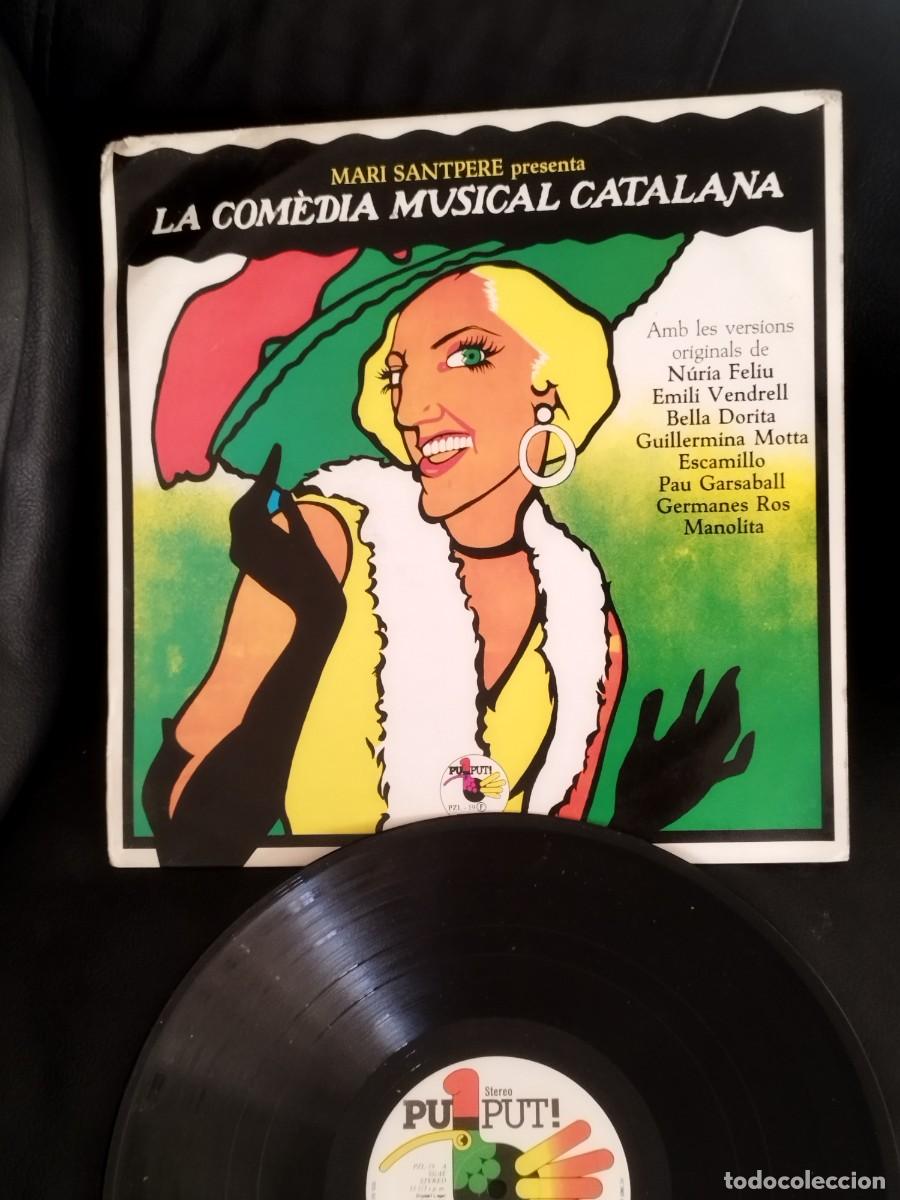 Discos de vinilo: Mari Santpere &ndash; Presenta: La Comedia Musical Catalana. Vinilo lp.