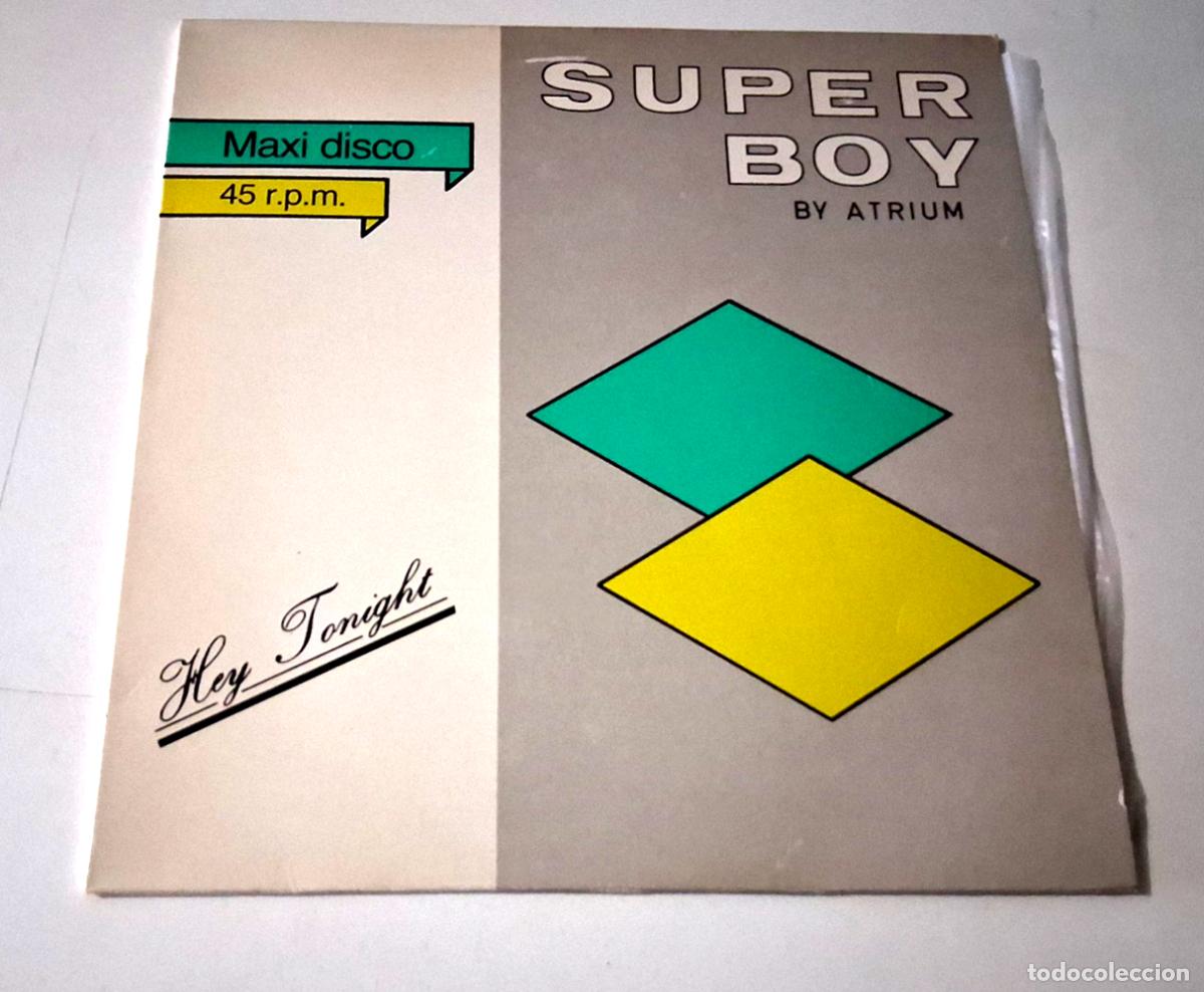 Discos de vinilo: ATRIUM &rdquo;SUPER BOY&rdquo; MAXI 12&rdquo; VINYL VG/MBE VG/MBE
