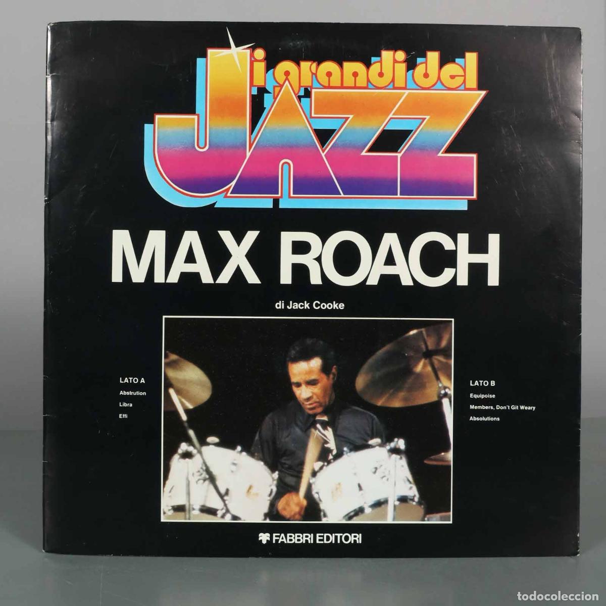 Discos de vinilo: LP. Max Roach - I Grandi Del Jazz - Jack Cooke - Fabbri Editori