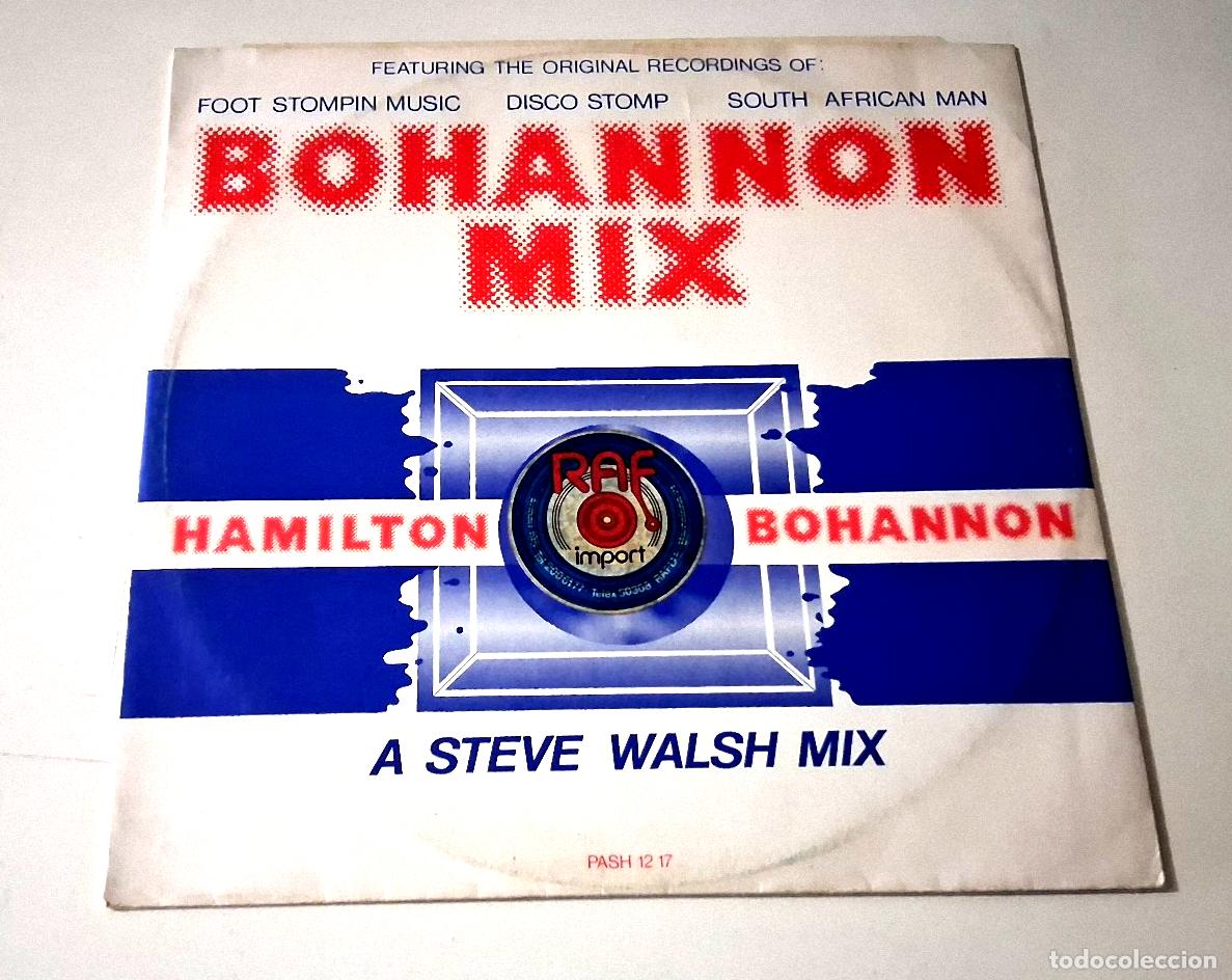 Discos de vinilo: HAMILTON BOHANNON &rdquo;BOHANNON MIX A STEVE WALLSH MIX&rdquo; MAXI 12&rdquo; VINYL VG/MBE VG/MBE