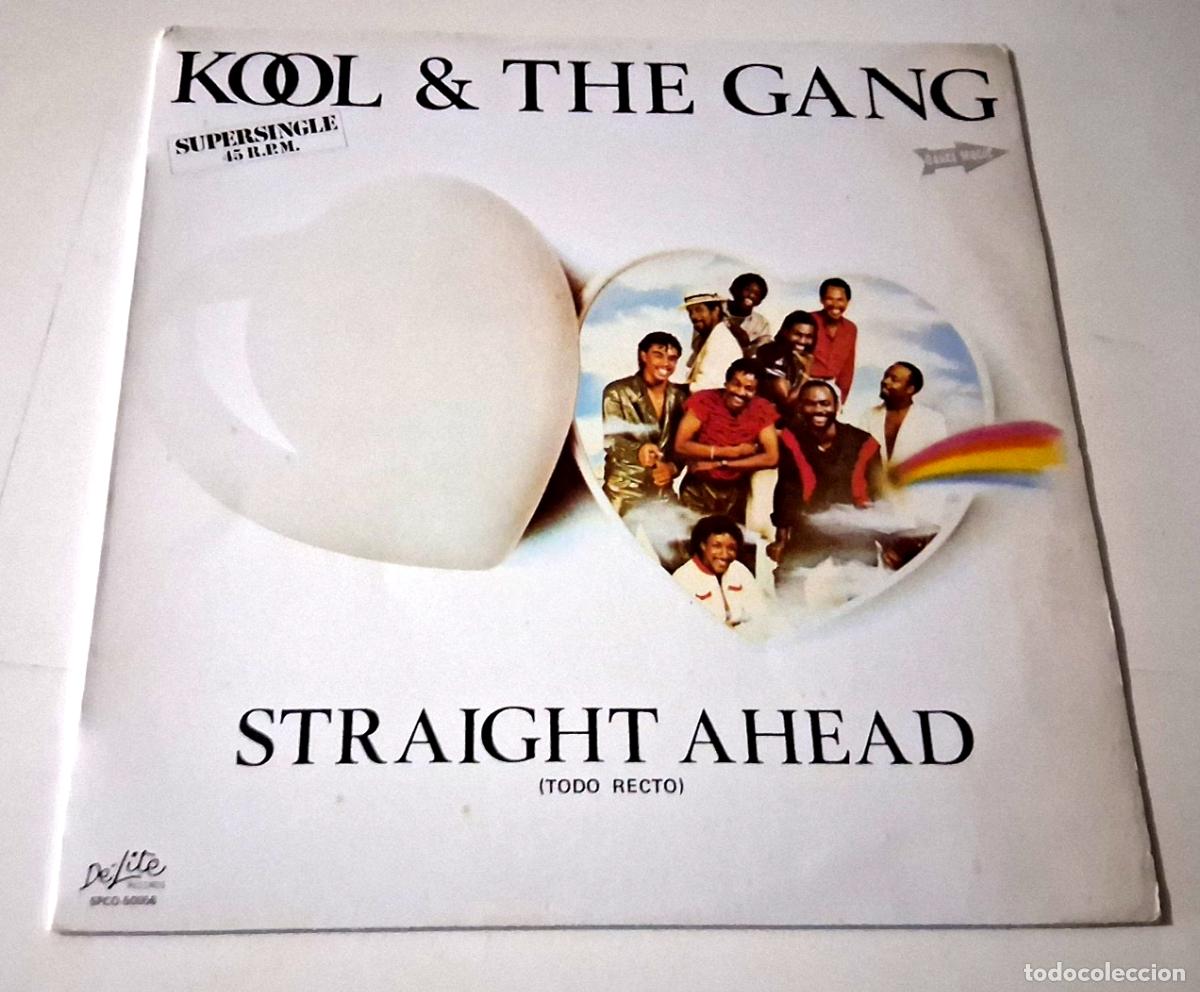 Discos de vinilo: KOOL & THE GANG &rdquo;STRAIGHT AHEAD&rdquo; MAXI 12&rdquo; VINYL VG/MBE VG/MBE