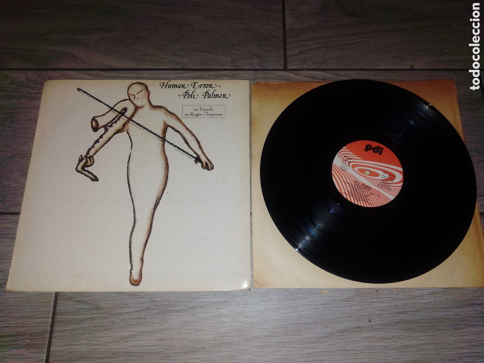 Discos de vinilo: POLI PALMER - HUMAN ERROR - SPAIN - PDI - L -