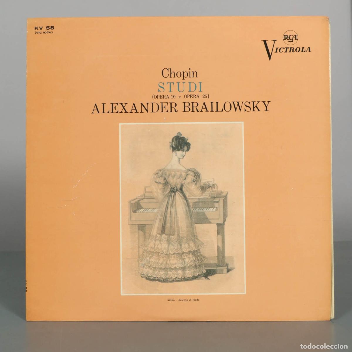Discos de vinilo: LP. Chopin - Studi (Opera 10 e Opera 25) - Alexander Brailowsky
