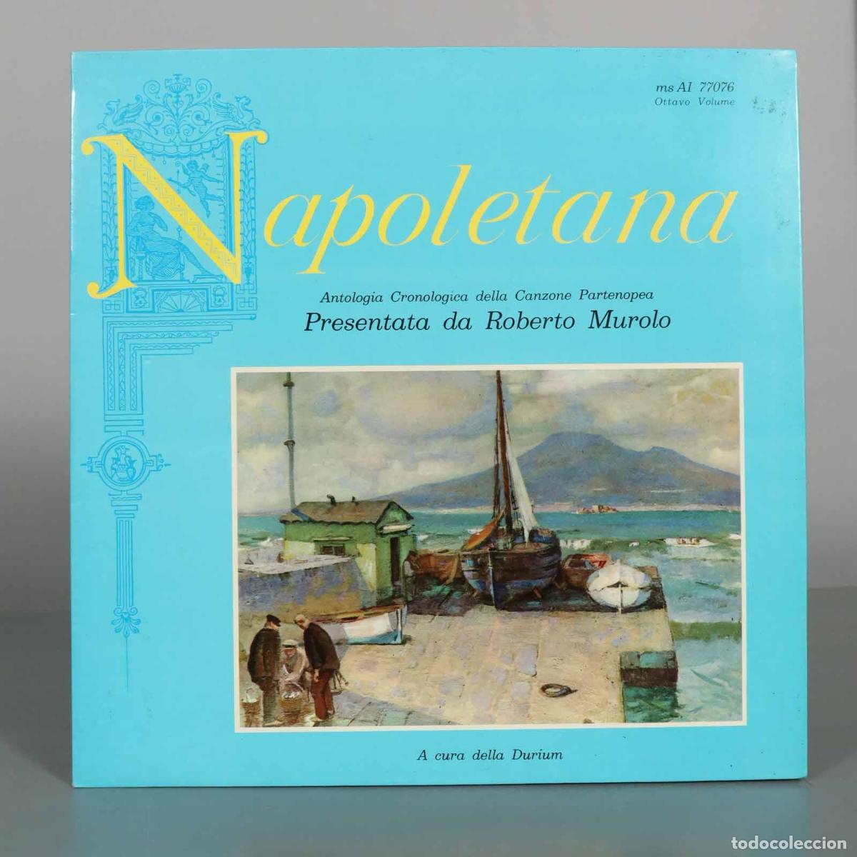 Discos de vinilo: LP. Napoletana - Antologia Cronologica della Canzone Partenopea - Ottavo Volume - Murolo - Duriu